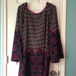 Bell sleeved dress